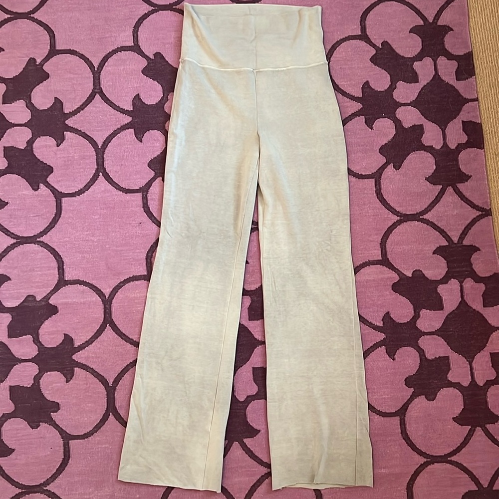 SKIMS Outdoor Foldover Bootcut Legging LARGE STONE
